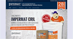 Desktop Screenshot of impermat.com.br